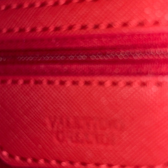 Valentino Orlandi Red Double Zip Camera Crossbody Bag - Picture 11 of 13